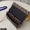 Louis Vuitton Damier Ebene Canvas Vavin Chain Wallet N60221 Black