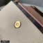 Louis Vuitton Damier Ebene Canvas Vavin Chain Wallet N60237 Creme