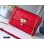Louis Vuitton Monogram Empreinte Vavin PM Bag M43936 Scarlett Red