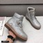 Jimmy Choo JC X TIMBERLAND/F Boots with Crystal Hotfix Silver 2020