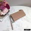 Valentino VSLING Calfskin Pouch Clutch Bag Nude with Wristlet 2020