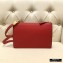 Valentino VSLING Grainy Calfskin Pouch Bag Red with Adjustable Strap 2020