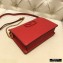 Valentino VSLING Grainy Calfskin Pouch Bag Red with Adjustable Strap 2020