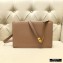 Valentino VSLING Grainy Calfskin Pouch Bag Nude with Adjustable Strap 2020