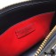 Valentino VSLING Grainy Calfskin Pouch Bag Black with Adjustable Strap 2020