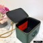 Valentino VSLING Calfskin Vanity Case Bag Green 2020
