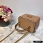 Valentino VSLING Calfskin Vanity Case Bag Nude 2020