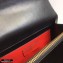 Valentino Large VSLING Shoulder Bag Croco Pattern Black 2020