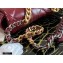 Chanel 19 Small Flap Bag AS1160 Shiny Crumpled Calfskin Burgundy 2020