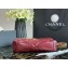 Chanel 19 Small Flap Bag AS1160 Shiny Crumpled Calfskin Burgundy 2020