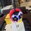 Fendi Fur Flowery Bag Bug Charm