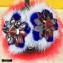 Fendi Fur Flowery Bag Bug Charm