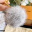 Louis Vuitton Wild Fur Koala Bag Charm and Key Holder M64258