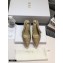 Dior Heel 6.5cm J'Adior All Over Rhinestone Slingback Pumps Gold 2020