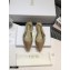 Dior J'Adior All Over Rhinestone Slingback Ballet Flats Gold 2020