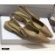Dior J'Adior All Over Rhinestone Slingback Ballet Flats Gold 2020