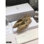 Dior J'Adior All Over Rhinestone Slingback Ballet Flats Gold 2020