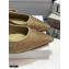 Dior J'Adior All Over Rhinestone Slingback Ballet Flats Gold 2020