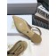 Dior J'Adior All Over Rhinestone Slingback Ballet Flats Gold 2020