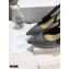 Dior Heel 6.5cm J'Adior All Over Rhinestone Slingback Pumps Black 2020