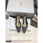 Dior J'Adior All Over Rhinestone Slingback Ballet Flats Black 2020