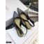 Dior J'Adior All Over Rhinestone Slingback Ballet Flats Black 2020
