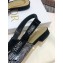 Dior J'Adior All Over Rhinestone Slingback Ballet Flats Black 2020