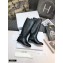 Dior Calfskin Empreinte High Boots Black 2020