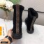 Louis Vuitton Shearling Ankle Boots Black 2020