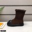 Louis Vuitton Shearling Ankle Boots Coffee 2020