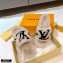 Louis Vuitton Shearling Flat Mules Off White 2020