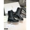 Dior Calfskin Ankle Boots with Front Zip Black 2020