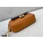 Fendi Leather Easy 2 Mini Baguette Bag Brown 2020