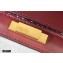 Fendi Raffia FF Medium Peekaboo X-Tote Bag Burgundy 2020