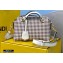Fendi Check-print By The Way Mini Boston Bag Coffee 2020