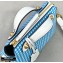 Fendi Check-print By The Way Mini Boston Bag Blue 2020