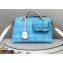 Fendi Check-print By The Way Medium Boston Bag Blue 2020