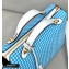 Fendi Check-print By The Way Medium Boston Bag Blue 2020