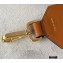 Fendi Leather Long Shoulder Strap You Check Ribbon Brown 2020