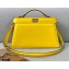 Fendi Iconic Peekaboo ISEEU East-West Bag Yellow 2020