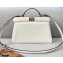 Fendi Iconic Peekaboo ISEEU East-West Bag White 2020