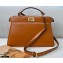 Fendi Iconic Peekaboo ISEEU East-West Bag Brown 2020