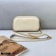 Fendi Leather Easy 2 Mini Baguette Bag White 2020