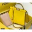 Fendi Iconic Peekaboo ISEEU Medium Bag Yellow 2020