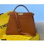 Fendi Iconic Peekaboo ISEEU Medium Bag Brown 2020