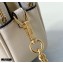 Fendi Leather Easy 2 Mini Baguette Bag White 2020