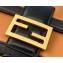Fendi Nappa Leather Medium Baguette Chain Bag Brown 2020