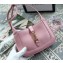 Gucci Jackie 1961 Mini Hobo Bag 637091 Leather Pink 2020