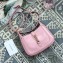 Gucci Jackie 1961 Mini Hobo Bag 637091 Leather Pink 2020
