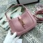 Gucci Jackie 1961 Mini Hobo Bag 637091 Leather Pink 2020